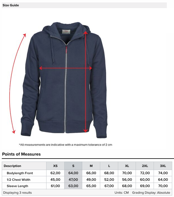 VC SPECTRUM - hoodie zip dames