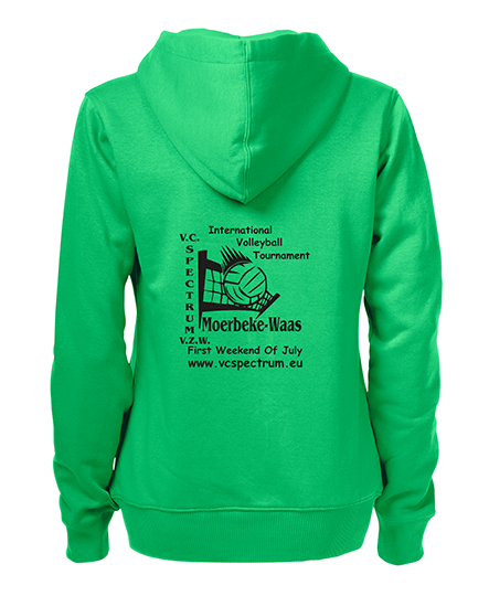 VC SPECTRUM - hoodie zip dames - jeugdploegen